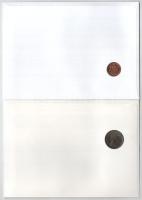 5db-os érmés boríték tétel, mind különféle és német nyelvű tájékoztatóval, benne: Franciaország, Ukr...