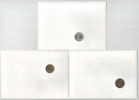 5db-os érmés boríték tétel, mind különféle és német nyelvű tájékoztatóval, benne: Algéria, Szovjetun...