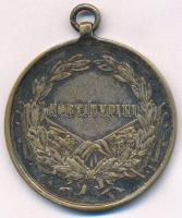 1917. "Ezüst Vitézségi Érem I. osztálya" ezüstözött bronz kitüntetés mellszalag nélkül. Sz...