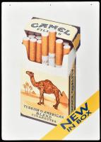 Camel New in Box cigaretta reklámtábla, 33×23,5 cm