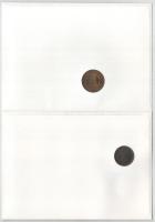 5db-os érmés boríték tétel, mind különféle és német nyelvű tájékoztatóval, benne: Niger, Palau, Guer...