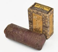 cca 1930 SZIT malátakávé 1/10kg + Solo Kávépótló 1/8kg - Hanesch Mária Irma Kávépótló Üzem, Bp, VII. Elemér u. 19. bontatlan csomagok, korának megfelelő állapotban