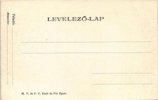 Siófok, Sió csatorna. M.T. és F.V. Koch és Pór kiadása