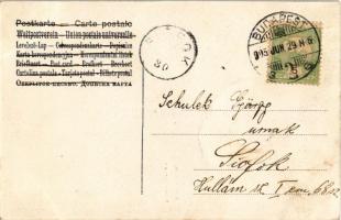 1905 Budapest II. Máriaremetei új templom és szent kút. Art Nouveau