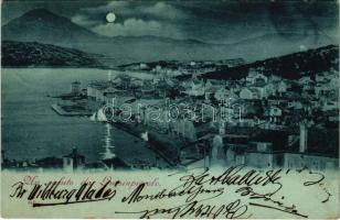 1898 (Vorläufer) Mali Losinj, Lussinpiccolo; este / night