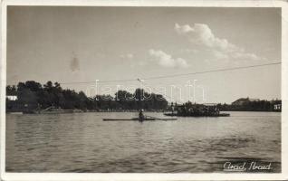 Arad beach with ferry (EB)