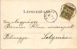 1903 Budapest XII. Zugliget, Laszlovszky-hegy, villák (ma Hunyad-orom). Jung Károly kiadása, Athenae...