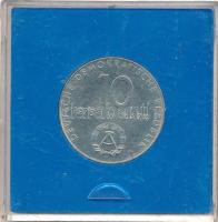 NDK 1978. 10M Cu-Ni "Szovjetunió-NDK közös űrrepülés" műanyag tokban T:AU
GDR 1978. 10 Ma...