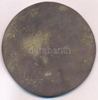DN "Németh Géza 1933-1995" egyoldalas, öntött bronz emlékérem. Szign.: SZF (90mm) T:AU,XF