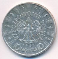 Lengyelország 1935. 10Zl Ag T:XF,VF Poland 1935. 10 Zlotych Ag C:XF,VF Krause Y#29