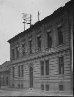 1911 Pozsony 13 db városképes üvegnpozitív, feliratozott tasakban jó állapotban 12x9 cm / Pressburg 13 town view glass photos of the city