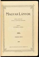1905 Magyar Lányok. Képes hetilap fiatal leányok számára. Szerk.: Tutsek Anna. 1905. I-II. köt. (Tel...