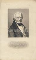 ca 1850 Cj Fox és Salomon Heine bankár acélmetszetek / 2 steel engravings 11.5 x 8.6 cm