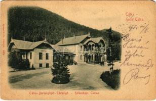 1900 Barlangliget, Höhlenhain, Tatranská Kotlina (Magas-Tátra, Vysoké Tatry); Kávéház és társalgó / café, casino (EK)