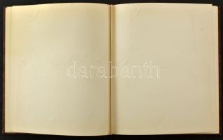 1 db műbőr képeslap album 96 férőhellyel / 1 postcard album for 96 postcards (25 x 30 cm)