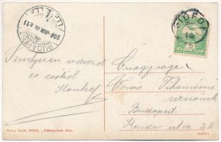 1908 Siófok, Halásztelep, iparvasút. Weisz Lipót