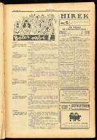 1935 Az Ojság XVI. évfolyamának egybekötött számai (nem teljes, néhány szám hiánnyal), félvászon-köt...