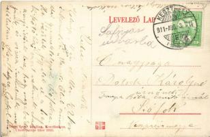 1911 Keszthely, Goldmark Károly zsidó zeneszerző szülőháza, Vida Jenő hengermalmi liszt raktára, Mol...