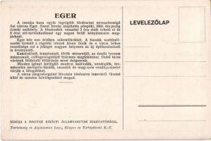 Eger, Jöjjön Egerbe a fürdők és műemlékek városába! A Magyar Királyi Államvasutak turisztikai reklám...