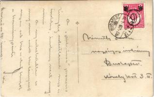 1931 Budaörs, Úrnapi körmenet az utcán. photo