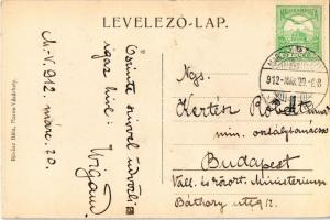 1912 Marosvásárhely, Targu Mures; Kereskedelmi és Iparkamara. Révész Béla kiadása - Toroczkai Wigand...