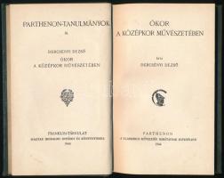 Dercsényi Dezső: Ókor a középkor művészetében. 1944, Parthenon. Kiadói egészvászon kötés, jó állapotban.
