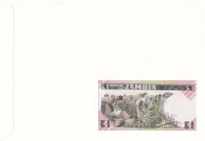 Zambia 1980-1988. 1K felbélyegzett borítékban, bélyegzéssel T:UNC
Zambia 1980-1988. 1 Kwacha in env...