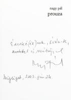 Nagy Pál: Prouza. Hampsteadi semmittevők. Imago! (a) kód (a). A szerző, Nagy Pál (1934-) író, műford...