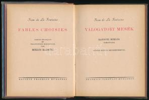 Jean de La Fontaine: Válogatott mesék. Fordította: Radnóti Miklós. Bp., Franklin. Kiadói kartonált kötés, jó állapotban.