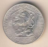 Csehszlovákia 1965. 25K Ag "Felszabadulás 20. évfordulója" T:2
