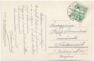 1915 Fehring, Bahnhof, Lokomotive. Verlag Jos. A. Kienreich / railway station, locomotive, Hungarian...