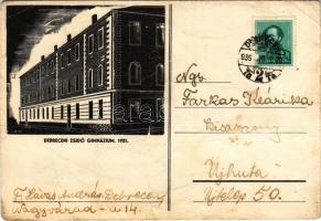 1939 Debrecen, Zsidó gimnázium (gyűrődések / creases)