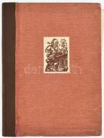 Tóth Ervin: Európai grafika. Bp., 1943, Dr. Vajna és Bokor, 1 (címkép) t. +188 p. A 99. oldaltól a 1...