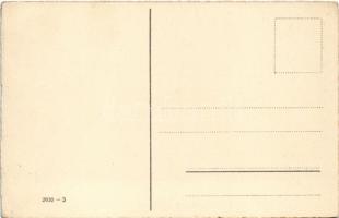 Üdvözlet a Mikulástól / Saint Nicholas greeting. litho