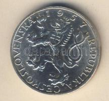 Csehszlovákia 1957. 10K Ag "J. A. Komensky" T:2