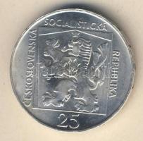 Csehszlovákia 1970. 25K Ag "Szlovák Nemzeti Színház" T:BU