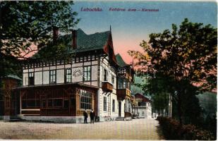 1924 Fenyőháza, Lubochna; Kollárov dom / Kursalon / fürdőház, nyaraló. Kiadja G. Jilovsky / spa, villa (EB)