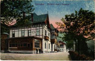 Fenyőháza, Lubochna; Kollárov dom / Kursalon / fürdőház, nyaraló. Kiadja Izidor Holzmann / spa, villa (felületi kopás / worn surface)