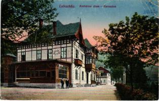 Fenyőháza, Lubochna; Kollárov dom / Kursalon / fürdőház, nyaraló. Kiadja Izidor Holzmann / spa, villa (EB)