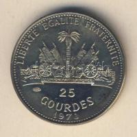 Haiti 1973. 25G Ag "Labdarúgó VB" T:PP