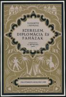 Kun Mihály (1882-1957): Szerelem, diplomácia és faházak. Linó, papír, jelzett a metszeten, 18,5×12,5 cm