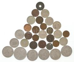 1926-1945. 1f-5P (31db), közte 1926-1940. 20f Cu-Ni (8db) T:VF,F