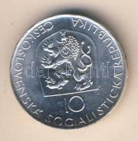 Csehszlovákia 1968. 10K Ag "Prágai Nemzeti Színház" T:1-