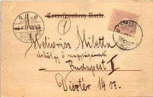 1899 (Vorläufer) Maribor, Marburg a.d. Drau; Brigade-Officiersschule. Heinr. Krapek / military schoo...