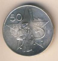 Csehszlovákia 1973. 50K Ag "Kommunista Párt" T:1-