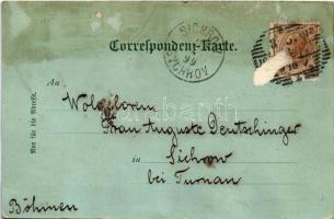 1899 (Vorläufer) Wien, Vienna, Bécs XVII. Dornbach, Restauration zur güdenen Waldschnepfe / restaura...