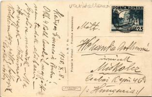 1938 Katowice, Kattowitz; Dworzec Kolejowy, Radion / railway station