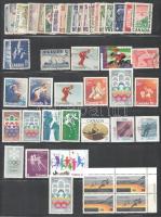 Kanada 845 db bélyeg és 13 klf blokk 6 berakólapon / Canada 845 stamps, 13 blocks on stockcards