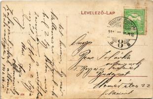 1912 Miháld (Zala), Iskola és plébánia-lak, Tiszti lak, Római katolikus templom, Oblath Pál üzlete. ...