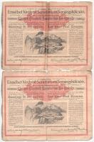 Budapest 1904. "Erzsébet királyné Sanatorium Sorsjegykölcsön" sorsjegye 5K értékben, magya...